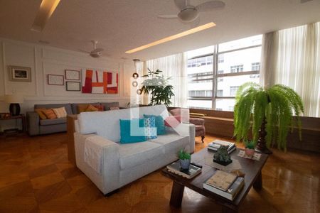 Sala de apartamento à venda com 3 quartos, 220m² em Copacabana, Rio de Janeiro