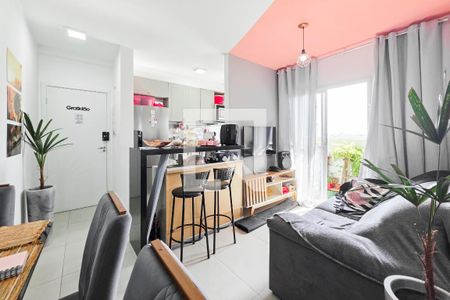 Sala de apartamento para alugar com 3 quartos, 65m² em Parque Residencial Flamboyant, São José dos Campos