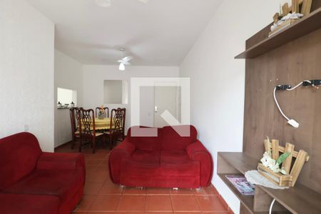 Sala de apartamento para alugar com 2 quartos, 69m² em Jardim Santa Genoveva, Guarujá