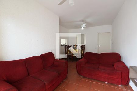 Sala de apartamento para alugar com 2 quartos, 69m² em Jardim Santa Genoveva, Guarujá