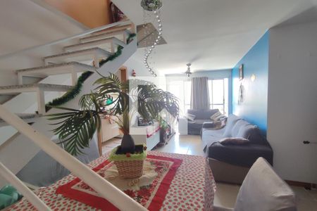 Sala de apartamento à venda com 3 quartos, 124m² em Taquara, Rio de Janeiro