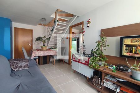 Sala de apartamento à venda com 3 quartos, 124m² em Taquara, Rio de Janeiro