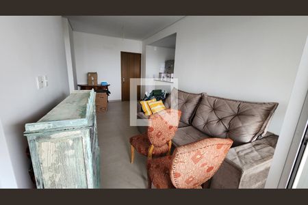 Sala de apartamento para alugar com 1 quarto, 53m² em Boqueirão, Santos