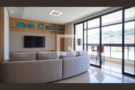 Sala de apartamento para alugar com 3 quartos, 125m² em Agronômica, Florianópolis