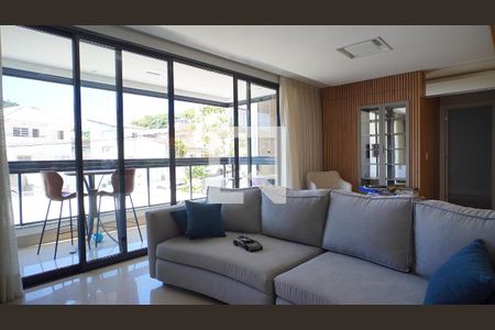 Sala de apartamento para alugar com 3 quartos, 125m² em Agronômica, Florianópolis