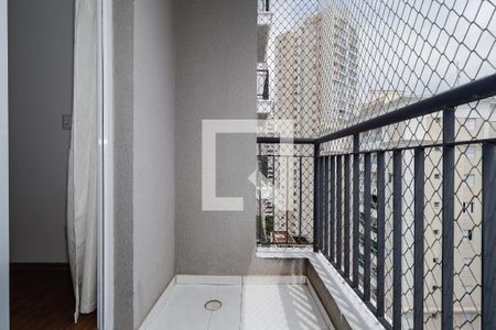 Varanda da Sala de apartamento para alugar com 1 quarto, 41m² em Jardim Ampliacao, São Paulo