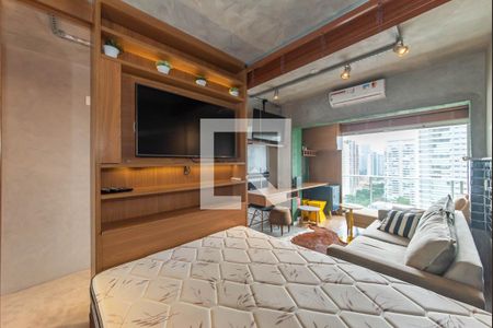 Quarto de apartamento para alugar com 1 quarto, 35m² em Itaim Bibi, São Paulo