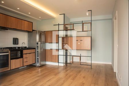 Sala/Cozinha de apartamento à venda com 1 quarto, 48m² em Vila Clementino, São Paulo