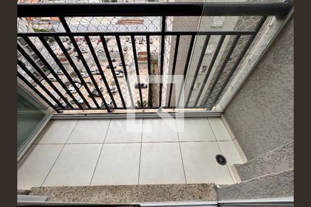 Sacada de apartamento à venda com 2 quartos, 50m² em Vila Metalúrgica, Santo André