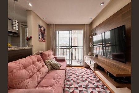 Sala de apartamento à venda com 2 quartos, 50m² em Vila Metalúrgica, Santo André