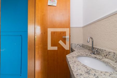 Lavabo de casa de condomínio para alugar com 2 quartos, 48m² em Burgo Paulista, São Paulo