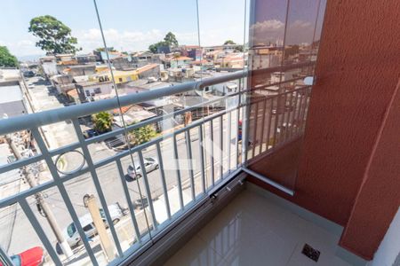 Varanda da Sala de apartamento à venda com 2 quartos, 60m² em Jardim Três Marias, São Paulo