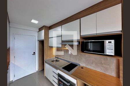 Cozinha  de kitnet/studio para alugar com 0 quarto, 25m² em Campo Belo, São Paulo