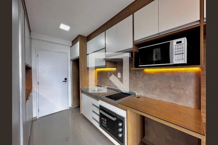 Cozinha  de kitnet/studio para alugar com 0 quarto, 25m² em Campo Belo, São Paulo