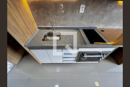 Cozinha  de kitnet/studio para alugar com 0 quarto, 25m² em Campo Belo, São Paulo