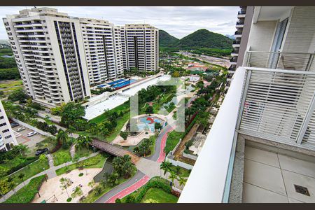 sala - varanda de apartamento para alugar com 2 quartos, 79m² em Camorim, Rio de Janeiro