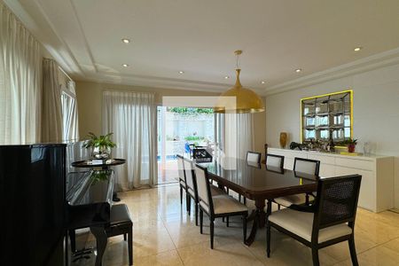 Sala de Jantar de casa de condomínio para alugar com 4 quartos, 400m² em Residencial Tres (alphaville), Santana de Parnaíba