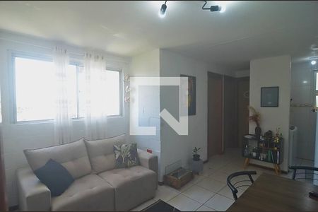 Sala  de apartamento para alugar com 2 quartos, 45m² em Olaria, Canoas