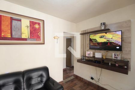 Sala de apartamento à venda com 3 quartos, 90m² em São João Batista, Belo Horizonte