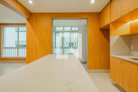 Sala/Cozinha de apartamento à venda com 2 quartos, 98m² em Itaim Bibi, São Paulo