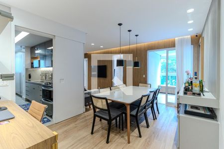 Sala de Jantar de apartamento à venda com 2 quartos, 80m² em Santa Cecilia, São Paulo