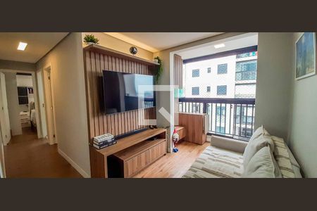 Sala de Estar de apartamento à venda com 2 quartos, 48m² em Centro, Osasco