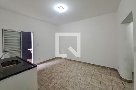 sala cozinha de apartamento para alugar com 1 quarto, 35m² em Liberdade, São Paulo