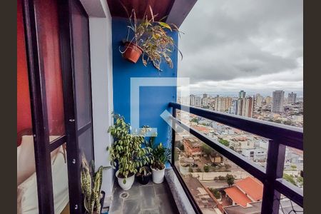 Varanda de apartamento à venda com 3 quartos, 79m² em Vila Curuçá, Santo André