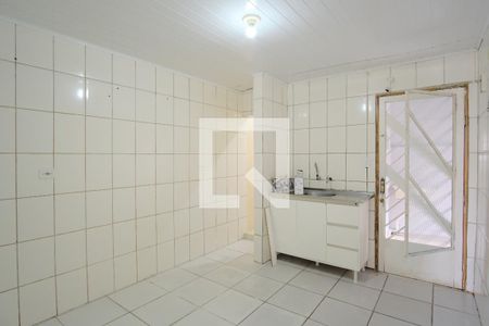 Cozinha de casa para alugar com 1 quarto, 32m² em Vila Carrão, São Paulo