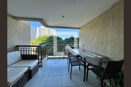 Varanda de apartamento à venda com 3 quartos, 83m² em Recreio dos Bandeirantes, Rio de Janeiro