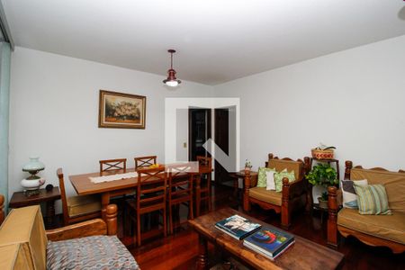 Sala de apartamento à venda com 3 quartos, 100m² em Funcionários, Belo Horizonte