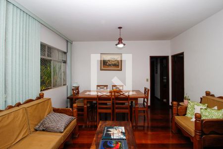 Sala de apartamento à venda com 3 quartos, 100m² em Funcionários, Belo Horizonte