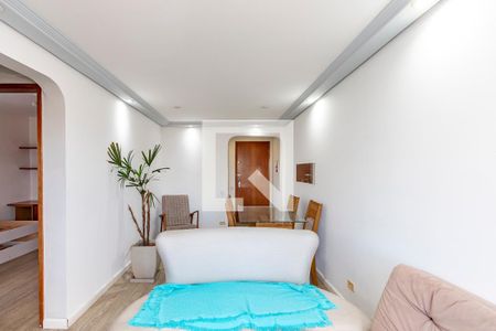 Sala de apartamento para alugar com 2 quartos, 55m² em Chácara Santo Antônio (zona Sul), São Paulo