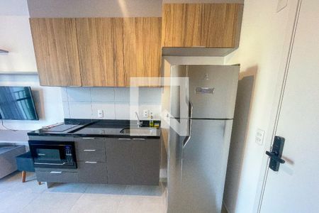 Sala/Cozinha de apartamento para alugar com 1 quarto, 27m² em Pinheiros, São Paulo