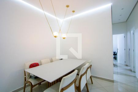 Sala de apartamento à venda com 3 quartos, 105m² em Vila Homero Thon, Santo André