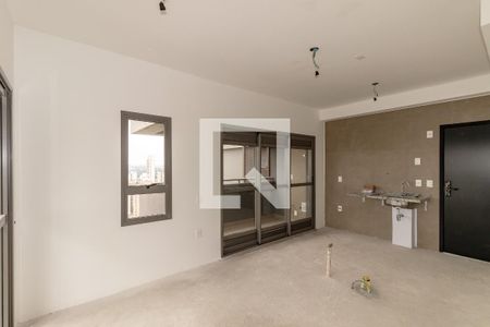 Sala/Cozinha de apartamento à venda com 2 quartos, 60m² em Moema, São Paulo