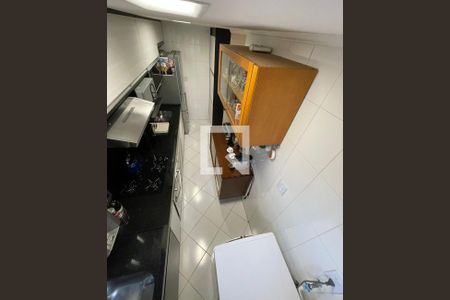 Cozinha de apartamento à venda com 2 quartos, 55m² em Vila Alpina, Santo André