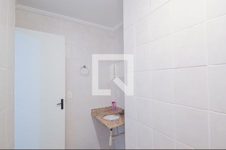 Banheiro de apartamento para alugar com 1 quarto, 45m² em Rudge Ramos, São Bernardo do Campo