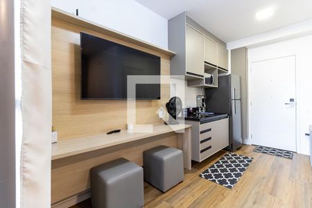 Sala de apartamento para alugar com 1 quarto, 35m² em Vila Gumercindo, São Paulo