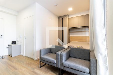 Sala de apartamento para alugar com 1 quarto, 35m² em Vila Gumercindo, São Paulo