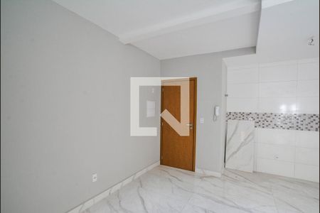 Sala de apartamento à venda com 2 quartos, 52m² em Campestre, Santo André