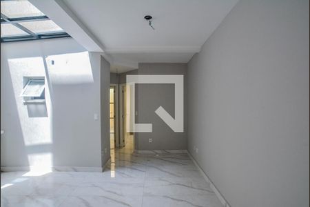 Sala de apartamento à venda com 2 quartos, 52m² em Campestre, Santo André