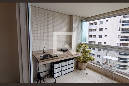 sala - varanda de apartamento para alugar com 3 quartos, 110m² em Barra da Tijuca, Rio de Janeiro