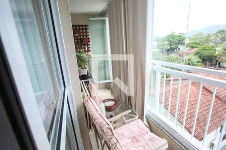 Varanda da Sala de apartamento para alugar com 2 quartos, 69m² em Taquara, Rio de Janeiro