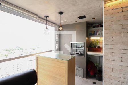 Varanda Gourmet de apartamento à venda com 2 quartos, 82m² em Osvaldo Cruz, São Caetano do Sul