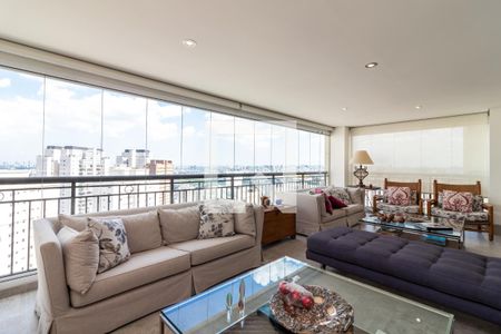 Varanda da Sala de apartamento à venda com 4 quartos, 260m² em Santa Teresinha, São Paulo