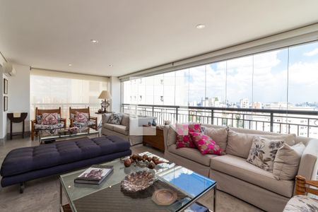 Varanda da Sala de apartamento à venda com 4 quartos, 260m² em Santa Teresinha, São Paulo