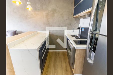 Sala/Cozinha de apartamento à venda com 2 quartos, 40m² em Quarta Parada, São Paulo