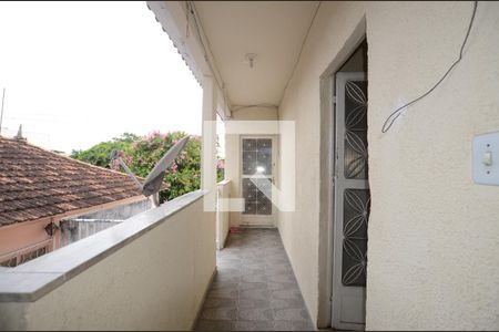 Varanda da Sala de casa para alugar com 1 quarto, 40m² em Vila Valqueire, Rio de Janeiro