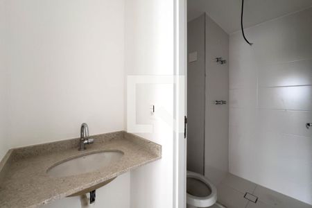 Banheiro de kitnet/studio à venda com 1 quarto, 27m² em Vila Mariana, São Paulo